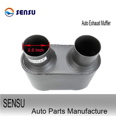 Aluminized Steel 2.5 Inch Stainless Steel Muffler Car Silencer Muffler Decrease Noise